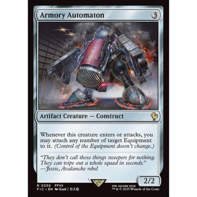 万智牌 军械库机械兽 Armory Automaton 平/闪/扩画 最终幻想