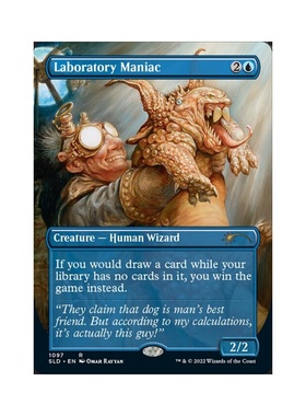 呆呆龙 万智牌 实验室狂人 英文 扩画 secret Lair SL 蓝色