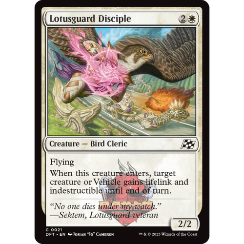 万智牌 莲花守卫信徒 Lotusguard Disciple 英文 平/闪 乙太漂移