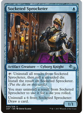 呆呆龙卡牌 万智牌 Socketed Sprocketer 闪 万智牌 鸡飞3