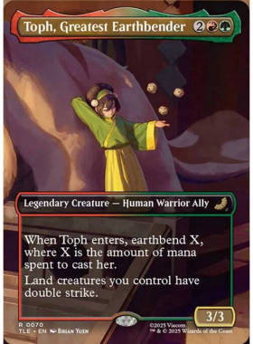 Toph, Greatest Earthbender 最强运土师拓芙 TLE 异画 平/闪