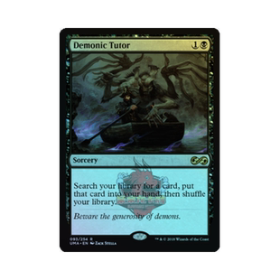 呆呆龙卡牌 万智牌 邪魔导师 英文 终极大师 UMA 平/闪 黑色 金