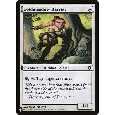 万智牌 DDF 3 goldmeadow harrier 金牧地扰敌兵 the list