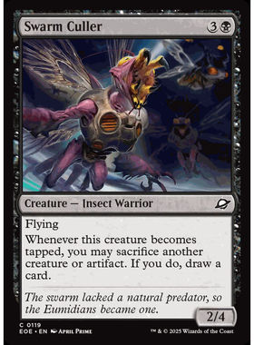 呆呆龙 万智牌 虫群嗜杀种 Swarm Culler 平/闪 虚空边域 EOE