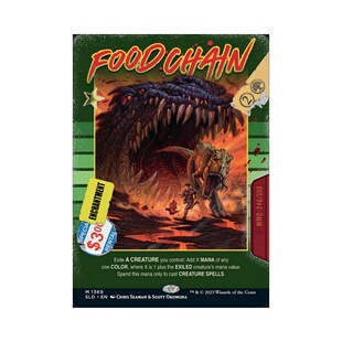 呆呆龙 万智牌 食物链 英文 平/闪 Secret Lair Drop SLD