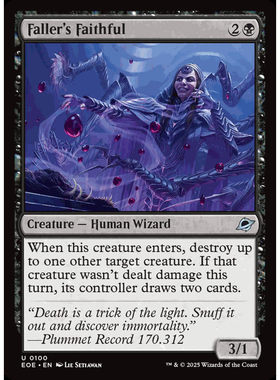 呆 万智牌 斩命使坚信者 Faller's Faithful 平/闪 虚空边域 EOE