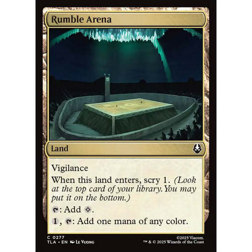 万智牌 rumble arena 震土竞技场 TLA 平/闪