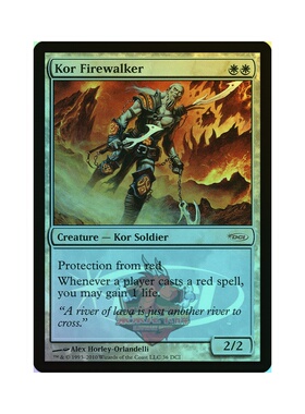 呆呆龙卡牌 万智牌 闪 火行寇族 英文 DCI 白色