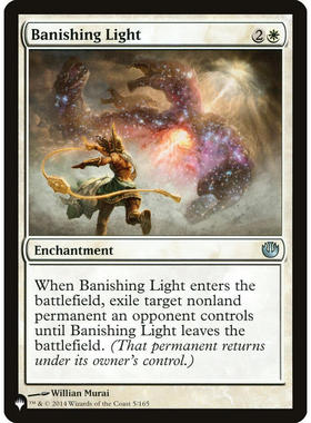 万智牌 JOU 5 banishing light 驱逐明光 the list