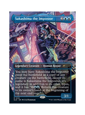 呆呆龙 万智牌 冒名客逆岛 英文 平/闪 secret Lair SL 蓝色