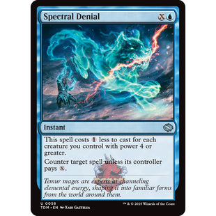 呆呆龙 万智牌 鞑契 龙岚录 平/闪 Spectral Denial 魂魅拒斥