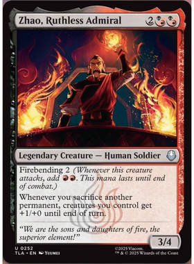 万智牌 zhao ruthless admiral 冷酷无情的赵将军 TLA 平/闪