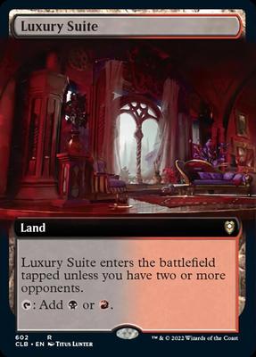 呆呆龙卡牌 万智牌 争战博德之门 英文 扩画 闪 奢华包厢