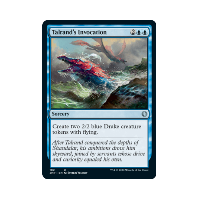 呆呆龙卡牌 万智牌 陶岚的祝愿 英文 JUMPSTART 蓝色