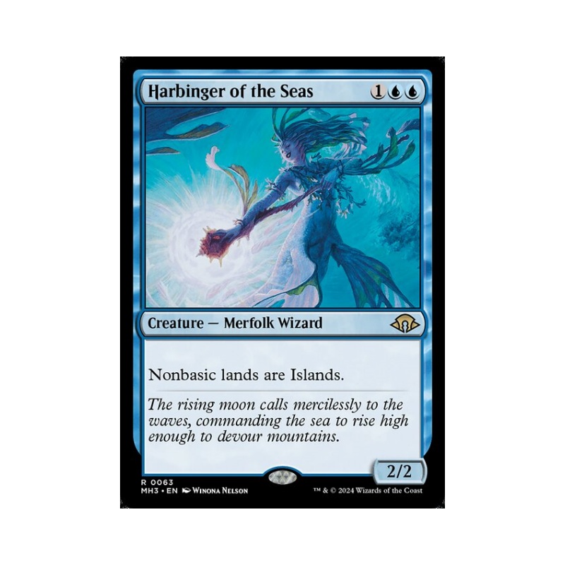 呆呆龙 万智牌 海疆先兆师 简中/英文 平/闪 摩登新篇3 MH3