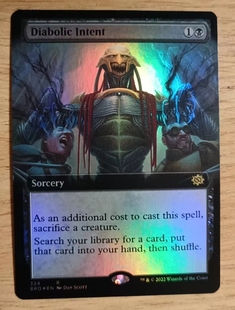 呆呆龙 万智牌 闪 扩画 恶魔意图 简中/英文 美印 兄弟之战