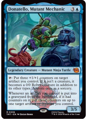 TMT Donatello, Mutant Mechanic 变种械师多纳泰罗 异画 平/闪