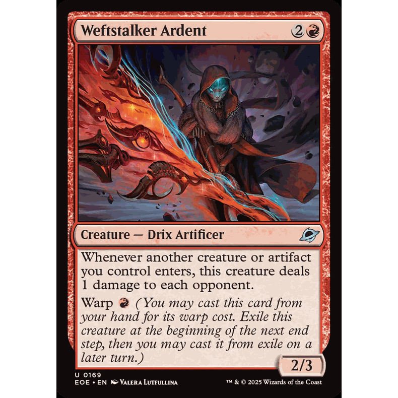 呆 万智牌 热诚循丝客 Weftstalker Ardent 平/闪 虚空边域 EOE