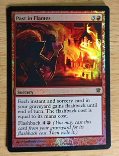 呆呆龙卡牌  万智牌 过往成焰 闪 英文 依尼翠 SP