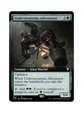 呆呆龙 万智牌 地脉迷城冒险家 英文/日文 平/闪/扩画 博德之门