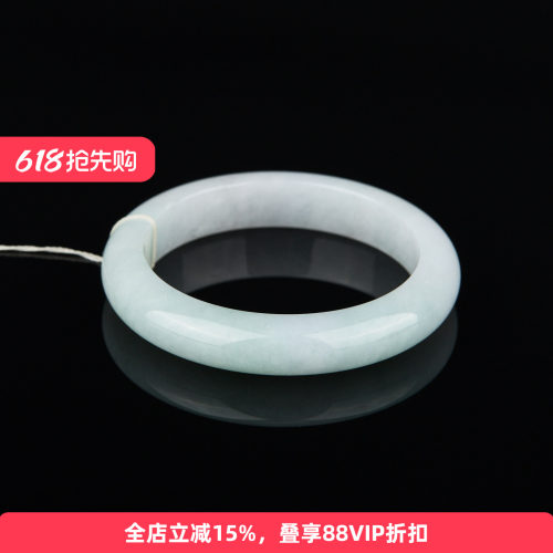 孤品缅甸翡翠A货手镯56+