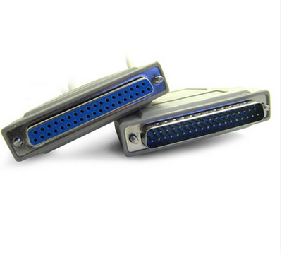 纯铜 DB37连接线 公对公 公对母 37针数据线 DB37延长线 1.5米3米