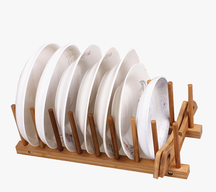 楠竹沥水架厨房餐具架餐垫架家用盘架碗架菜板架杯架多用途收纳架