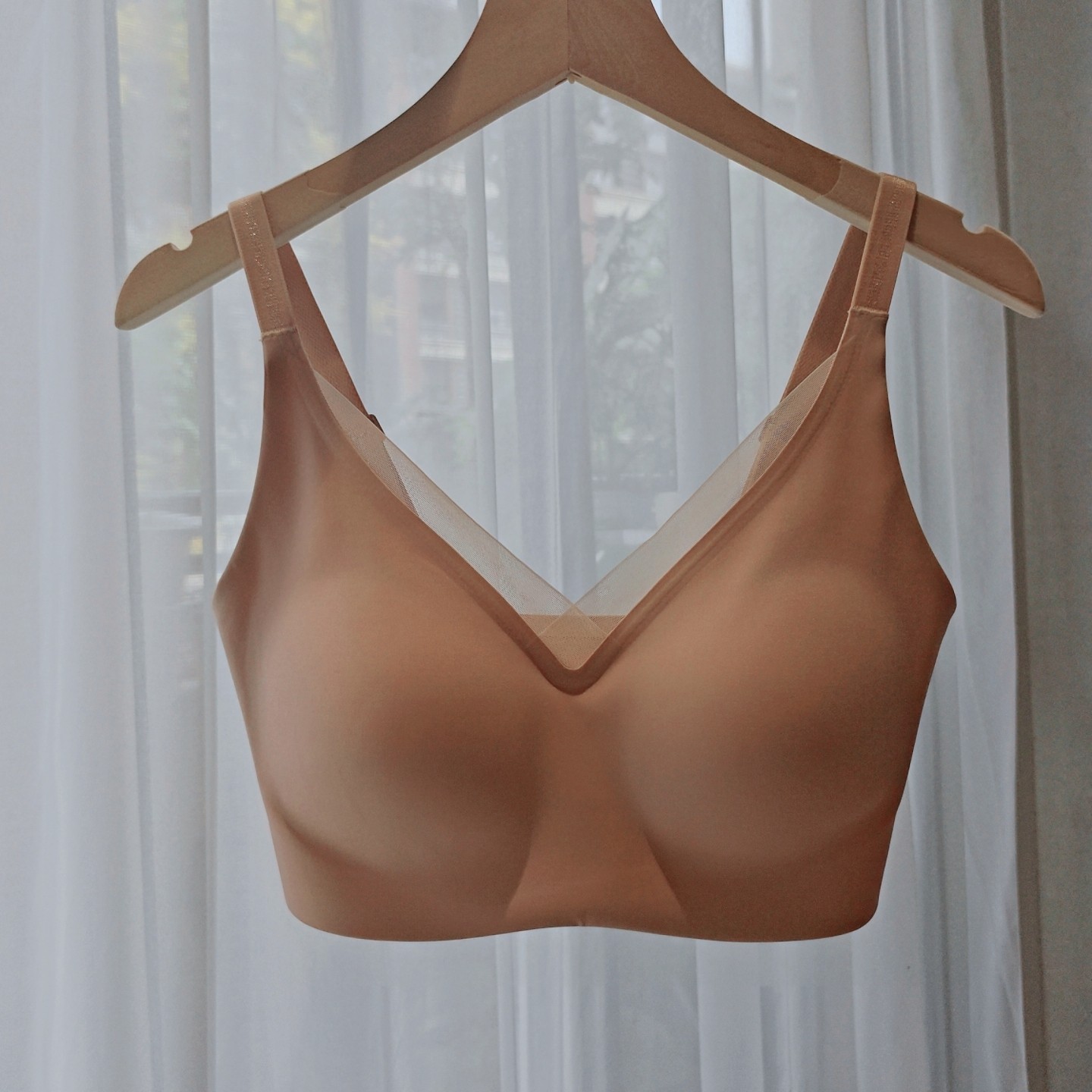 weiweisirou无痕内衣女无钢圈聚拢收副乳薄款美背调整型文胸舒适