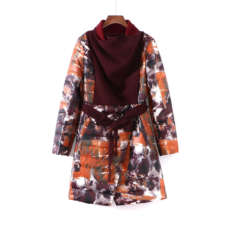 [Jane Eyre JE ]High-end brand Women's wear Winter clothes Mosaic leisure time Dang collar Down Jackets 2I407in the Women's clothing/Boutique , Down  category - from Buy2taobao.com to provide professional Taobao agent buy service