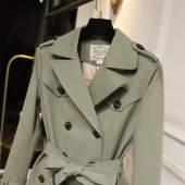 秋季 风衣女款 高贵女装 秋大衣女外套今年流行长款 复古女士 2026新款