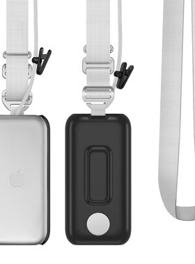 适用Apple Vision Pro电池保护套 苹果MR眼镜直装背夹斜跨保护壳