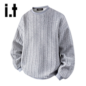 5cm 打底衫 FIVECM圆领卫衣男女款 新款 套头长袖 秋季 大码 上衣X