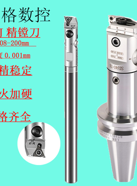 小孔镗刀SDJ精镗刀抗震镗孔刀杆刀加工中心精镗刀EWN精镗刀BT40镗