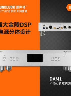 SOUNDAWARE享声DAM1旗舰15周年参考高清音频梦想解码器圆声带行货