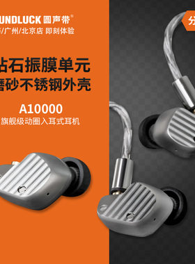 Final A10000CE黄金典藏钻石振膜动圈单元旗舰入耳机塞圆声带行货