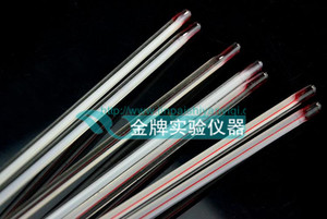 。温度计 红水温度计+50度至-50度 零下温度计