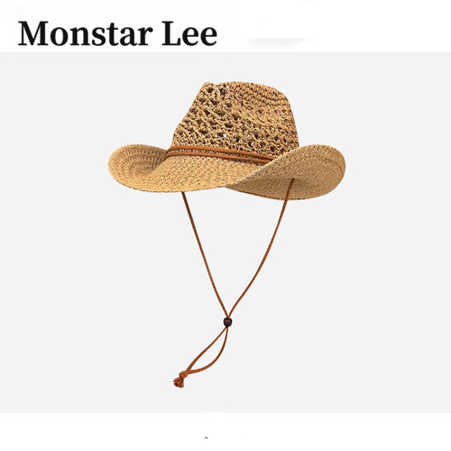 MonstarLee女夏季大檐草帽