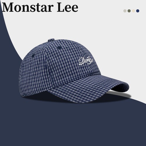 Monstarlee韩国新款格子字母