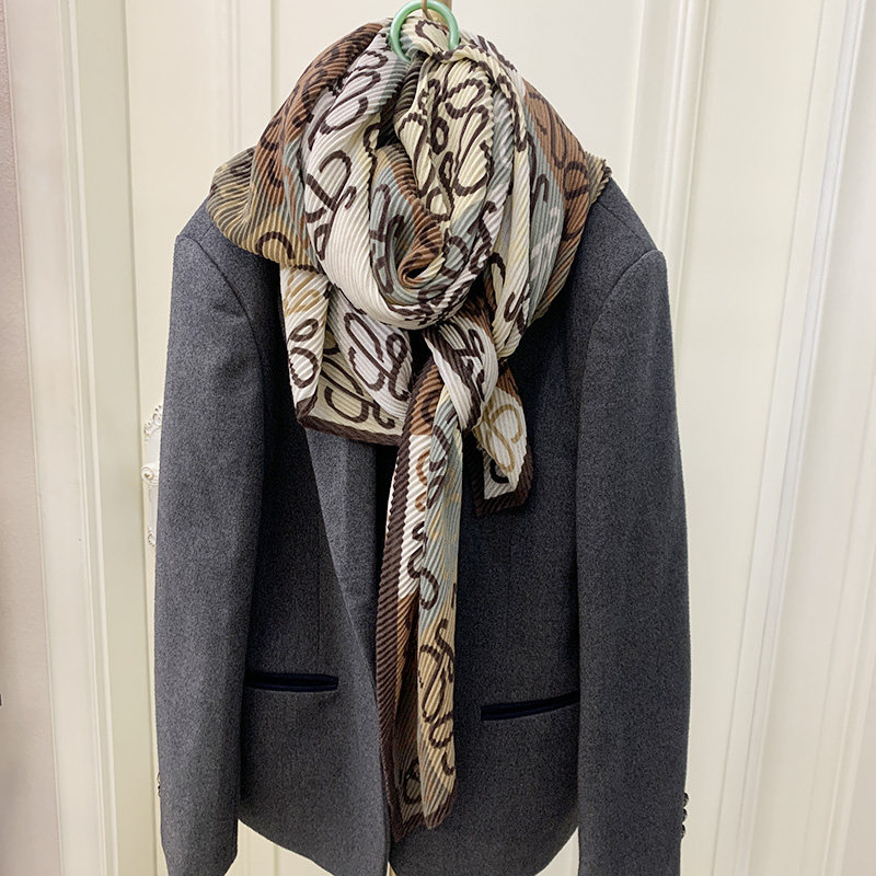 2023新款褶皱围巾棉麻披肩女韩版拼接色时尚洋气显白保暖围脖蓬松,服饰配件/皮带/帽子/围巾,围巾/丝巾/披肩,淘宝优惠券,粉丝福利购,淘宝优惠卷