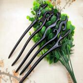 9元 一只黑檀木发簪木簪子发钗女汉服日常简约现代古风盘发百搭