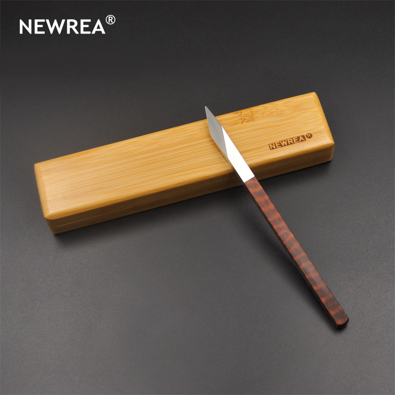 NEWREA新锐 茶刀 珍藏级蛇纹木 普洱茶道 木制品工艺品 收藏 礼品