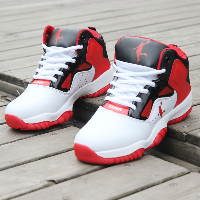 新款青少年男篮球鞋詹姆斯高帮透气减震耐磨战靴男女学生运动球靴|ruв категории спортивные туфли new, баскетбол обувь - от Buy2taobao.com для оказания профессиональной услуги покупки агента Taobao