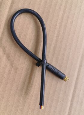 电机9pin插头线 铁氟龙耐高温线 九针电机线公头线针头线无刷线