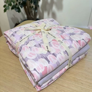 双层纱套件母婴面料纯棉