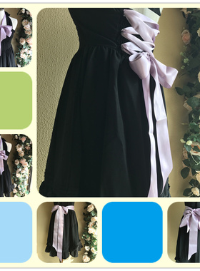 5X230cm 基础百搭丝带腰带 粉紫色多用途飘带 女 后绑带 花式领结