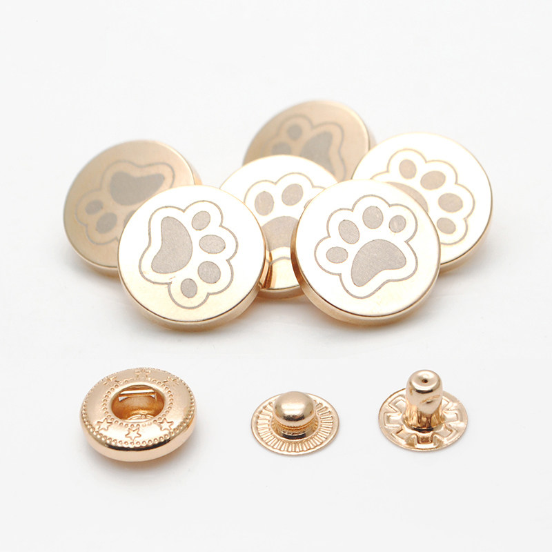 激光金属四合扣玫瑰金色可爱招财猫掌福财字手工布艺红包服装按扣,居家布艺,纽扣,淘宝优惠券,粉丝福利购,淘宝优惠卷