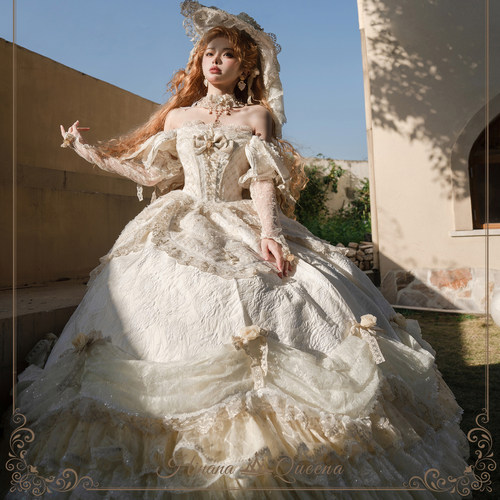 尾款*hinanaqueena*HQ幻祈*withbelle华丽花嫁连衣裙