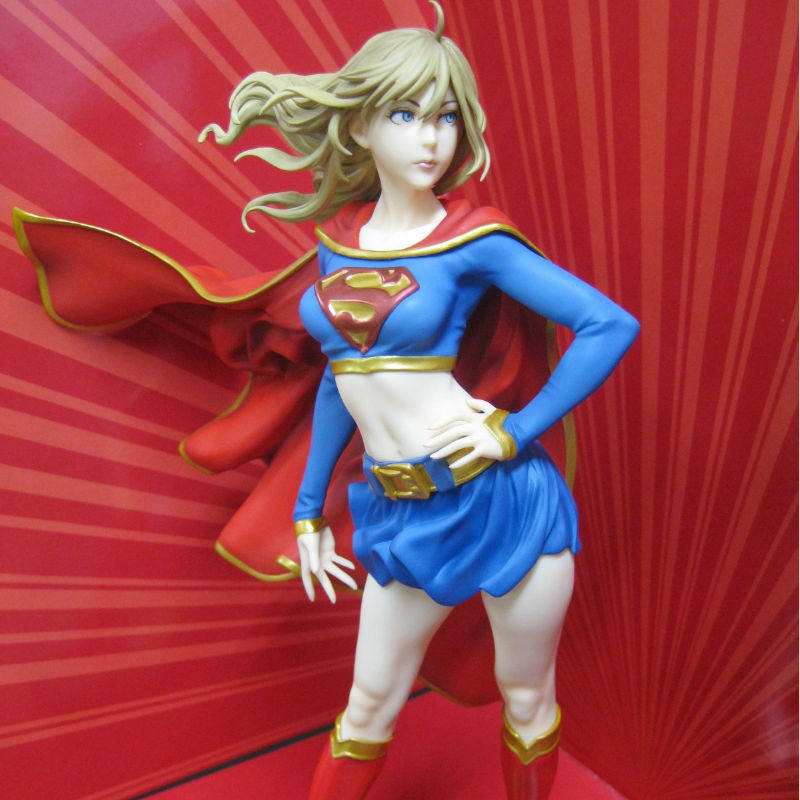 hi到痹模型 正义联盟寿屋dc漫画美少女supergirl女超人 归来手办