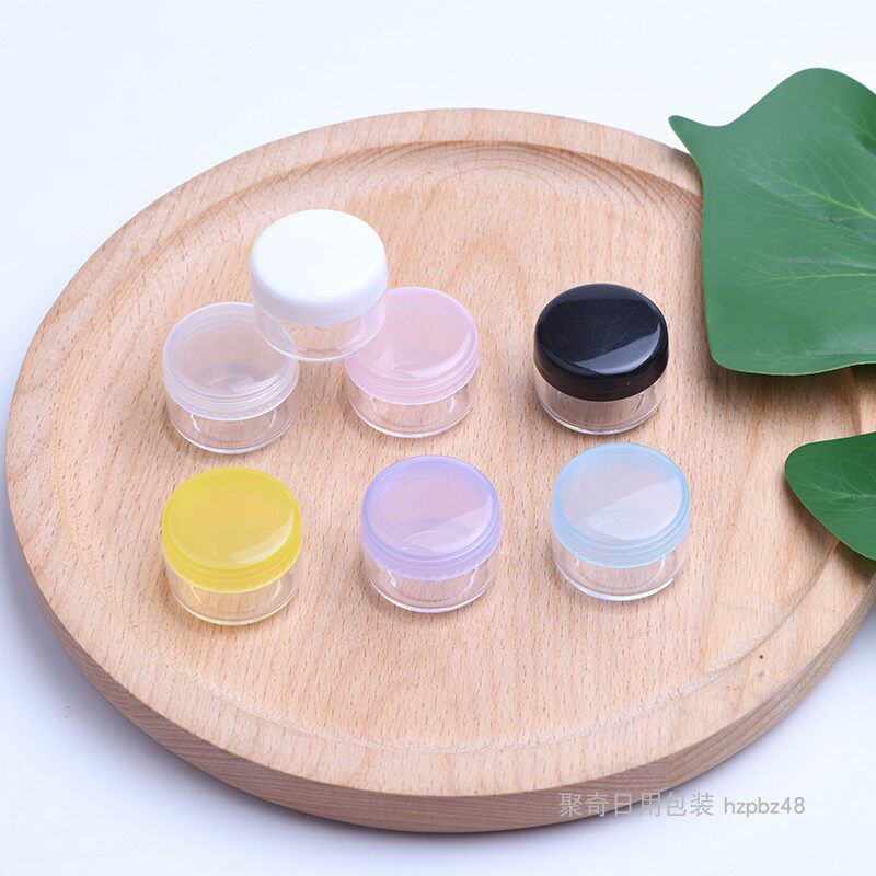 212-5g圆形膏霜盒 面霜盒 小样装护肤品盒子 试用装赠送瓶 眼影盒