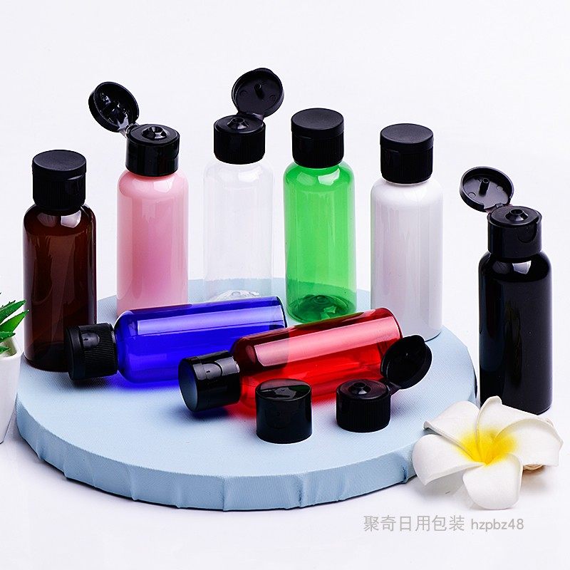 50ml圆肩翻盖瓶洗发水小样瓶